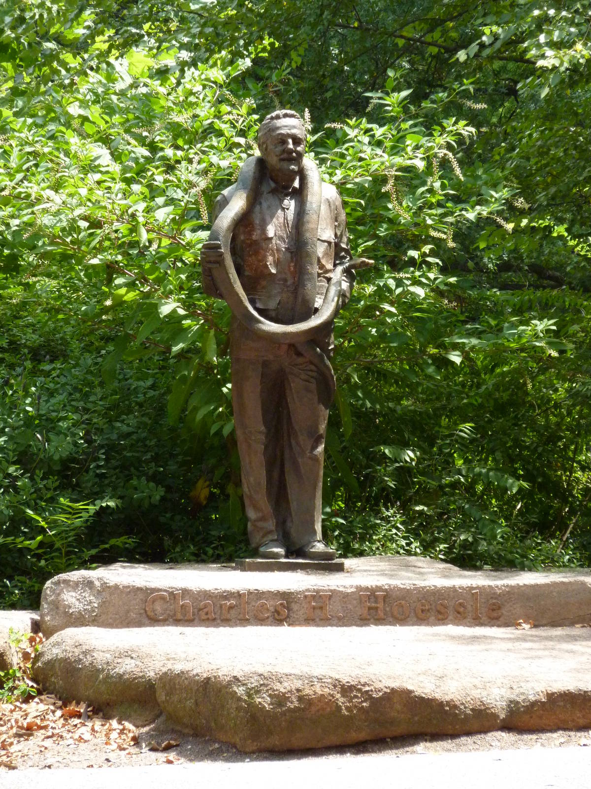 Charles H. Hoessle Statue