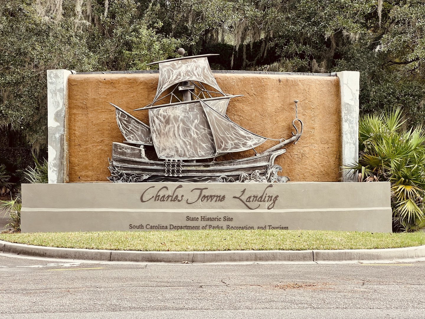 Charles Towne Landing Entrance