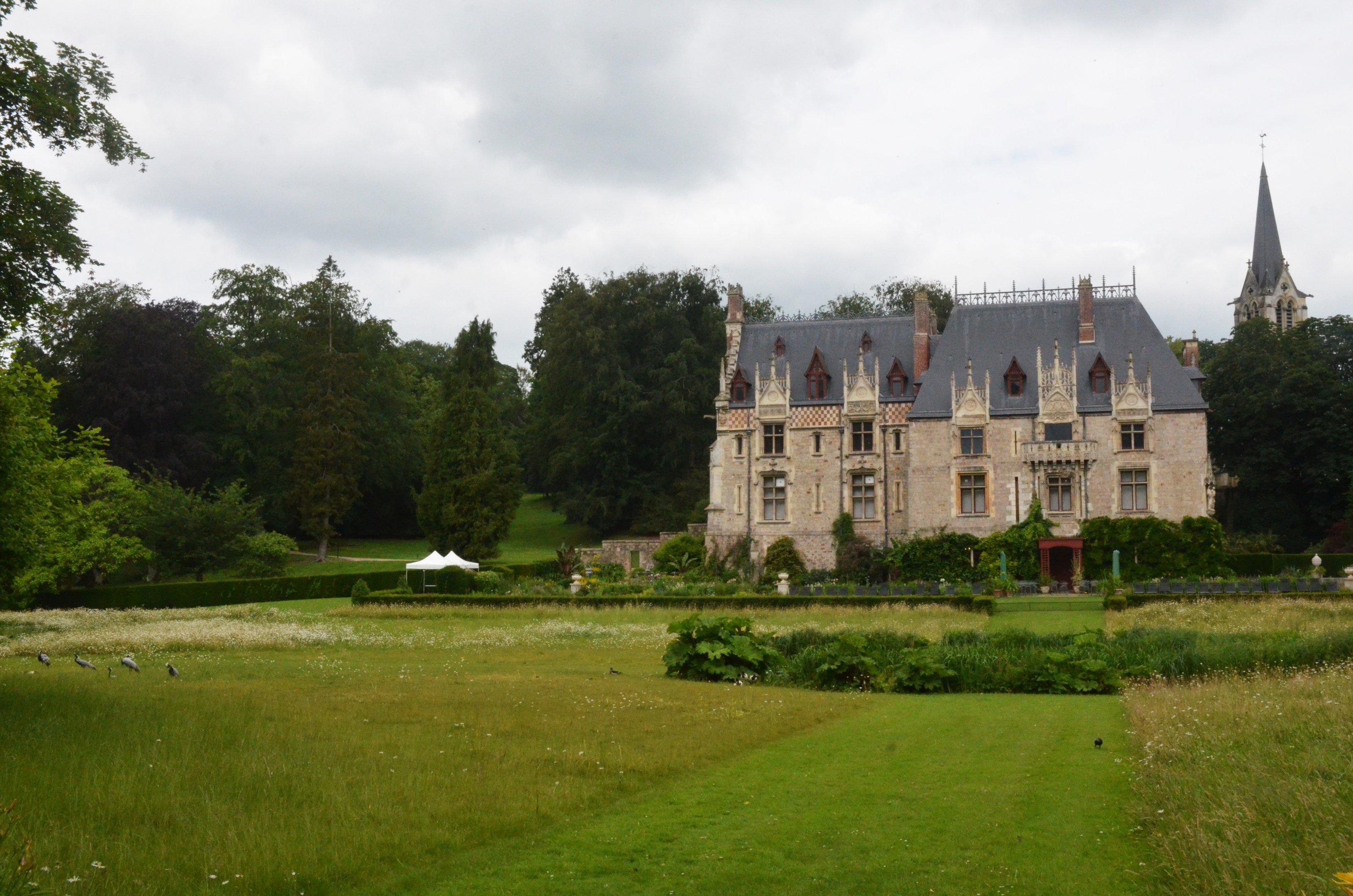 Chateau View at Clères, 16/06/18