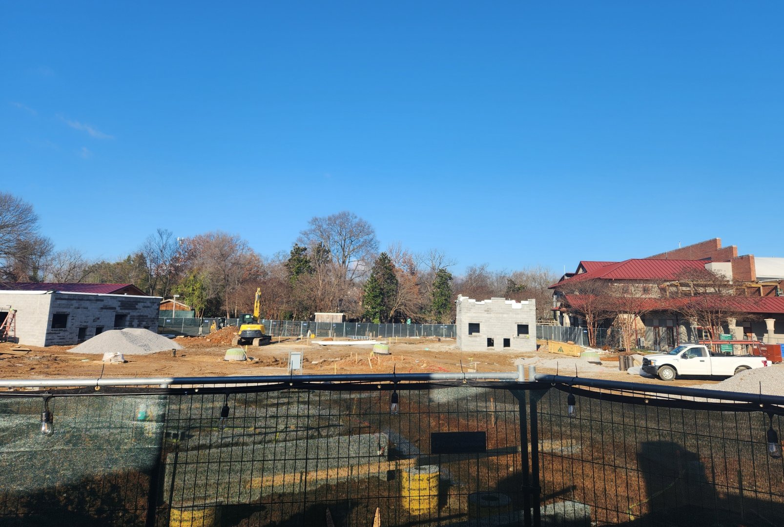 Chattanooga Zoo - Cape Of Africa exhibit construction area