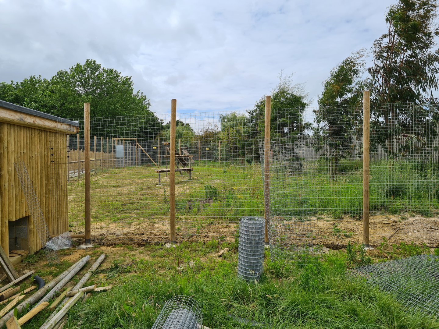 Cheetah Exhibit extension
