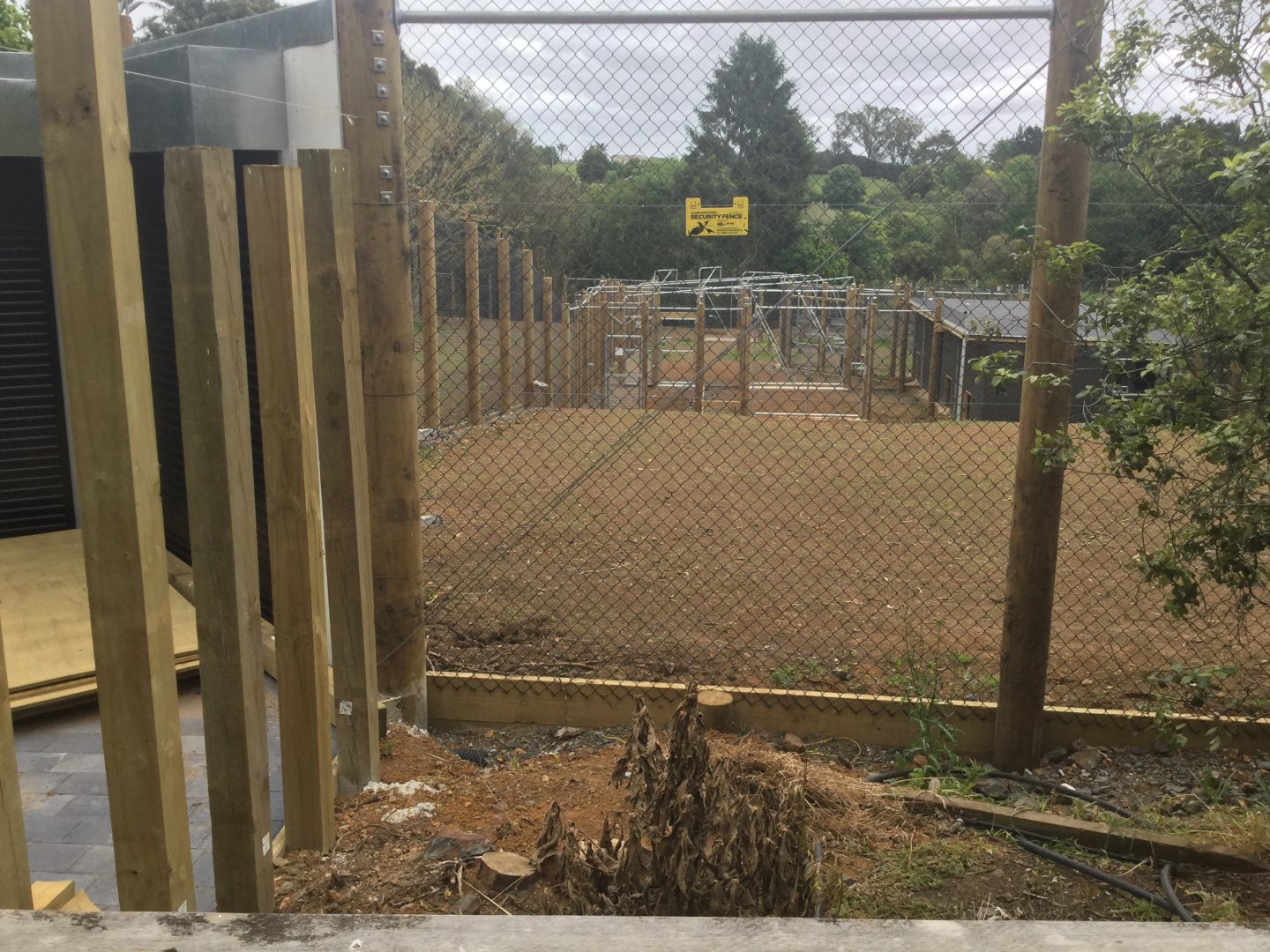 Cheetah Exhibit - Off Display Yards and Night Houses (Under Construction)