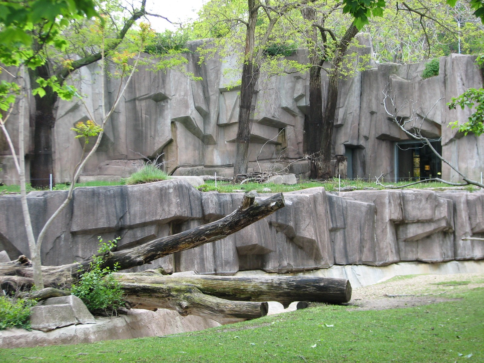 Cheetah Exhibit with Impala Country Exhibit in foreground