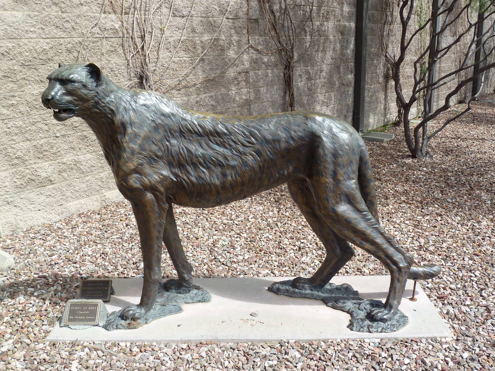 Cheetah Statue