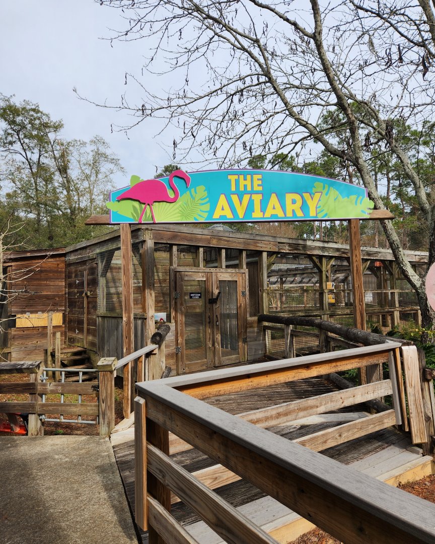 Chehaw Zoo - Aviary entrance
