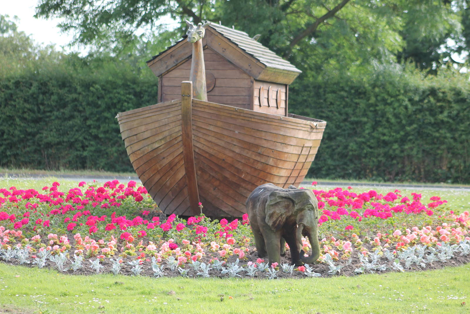 Chester Zoo ark and elephant 24 June 2014