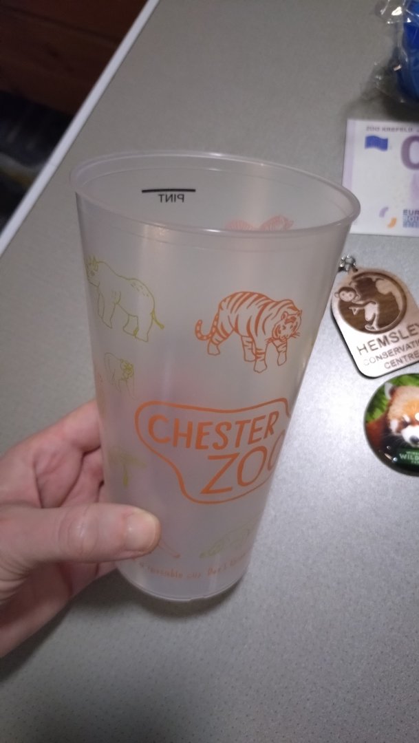 Chester Zoo cup