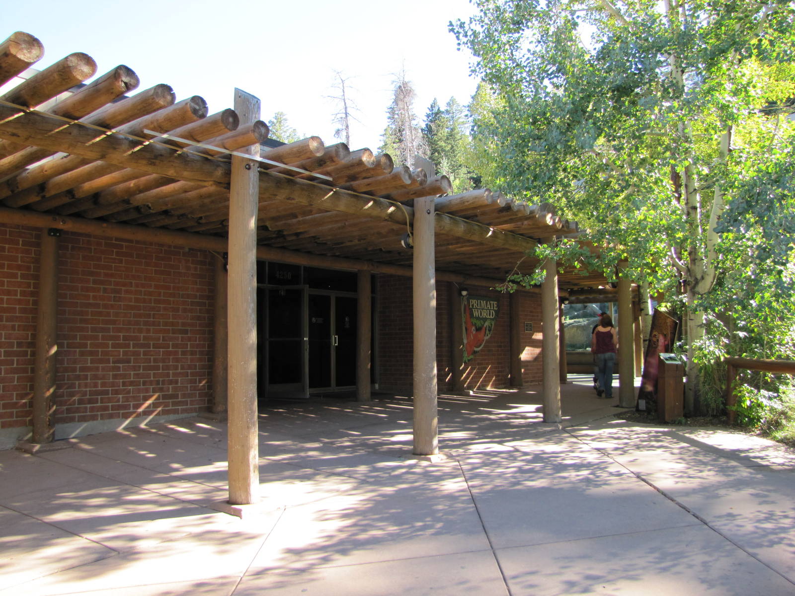 Cheyenne Mountain Zoo 2010 - Entrance to Primate World