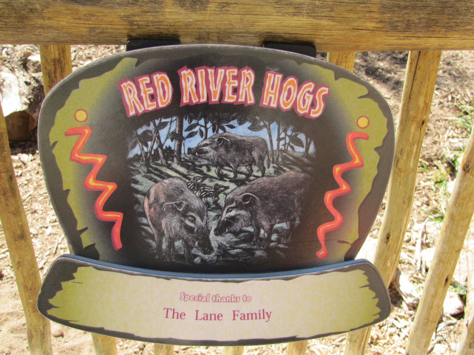 Cheyenne Mountain Zoo 2010 - Odd and uninformative exhibit label