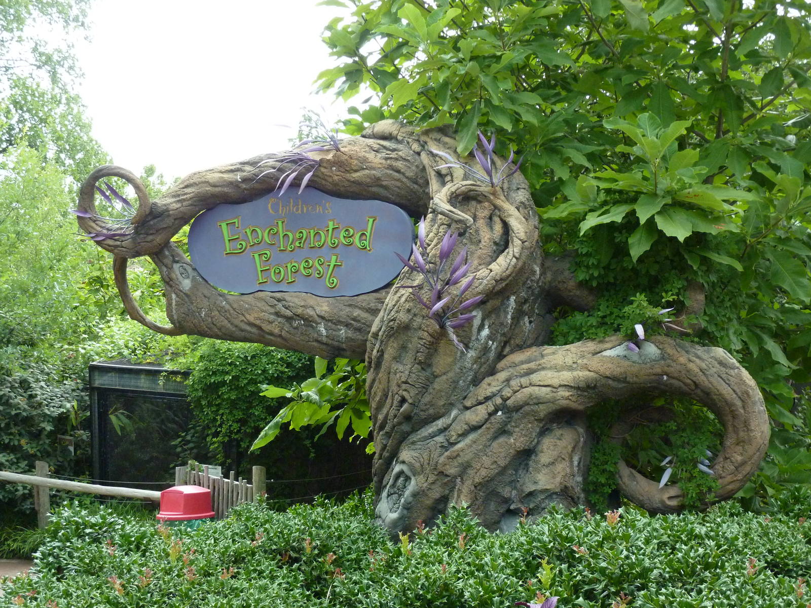 Children's Enchanted Forest - Entrance Sign