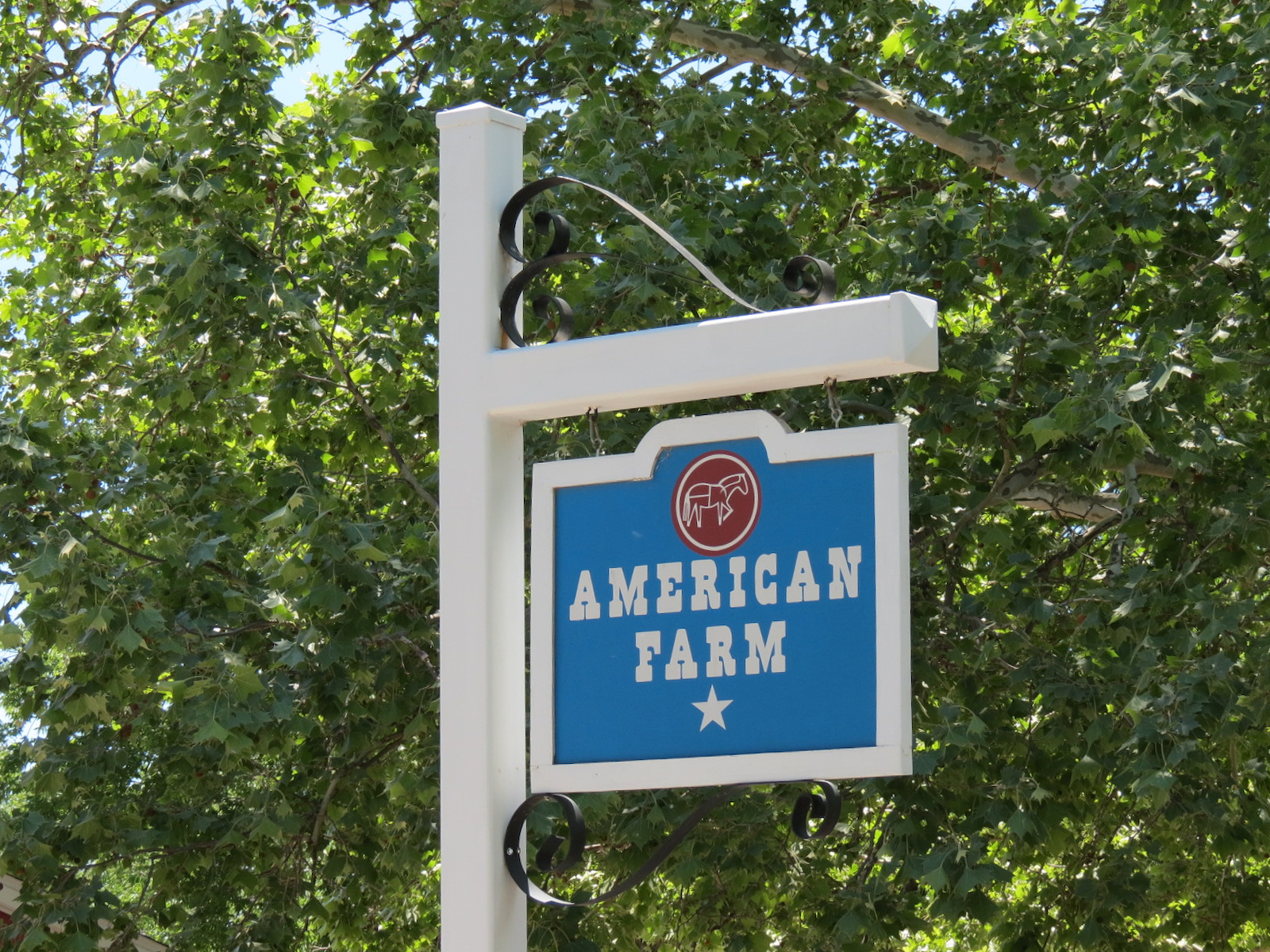Children's Farms - American Farm - Sign