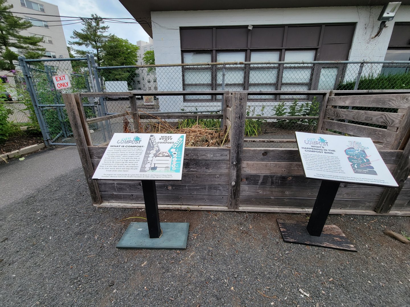 Children's Museum CT - compost garden