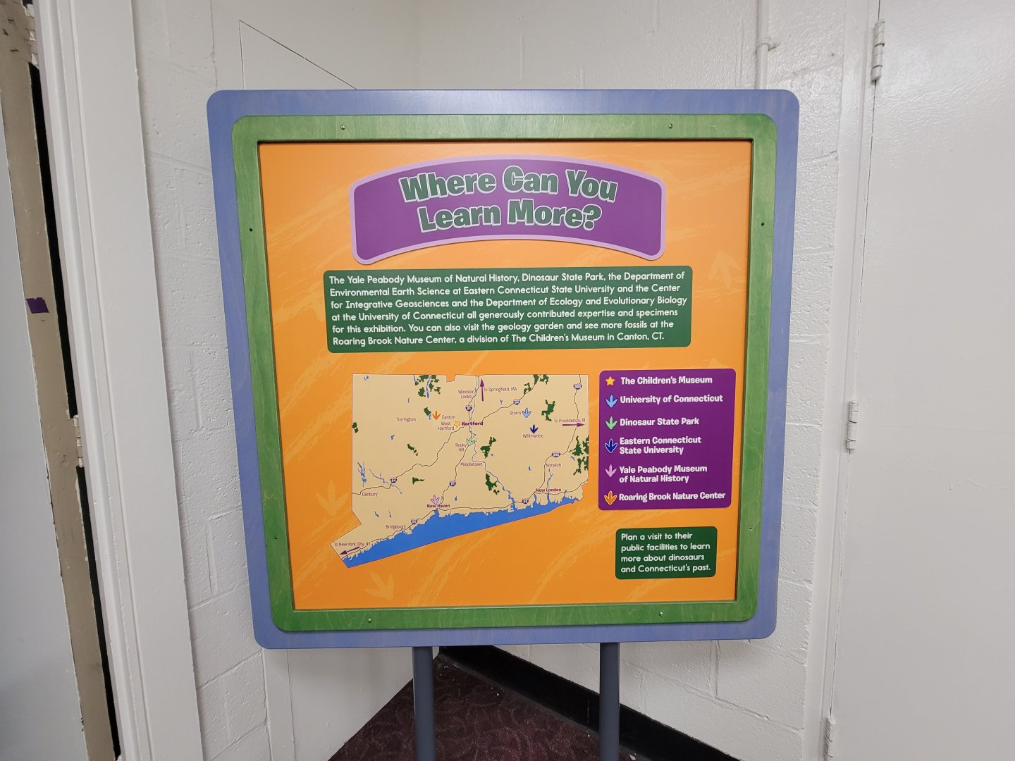 Children's Museum CT - Dinos in Your Backyard, where you can learn more