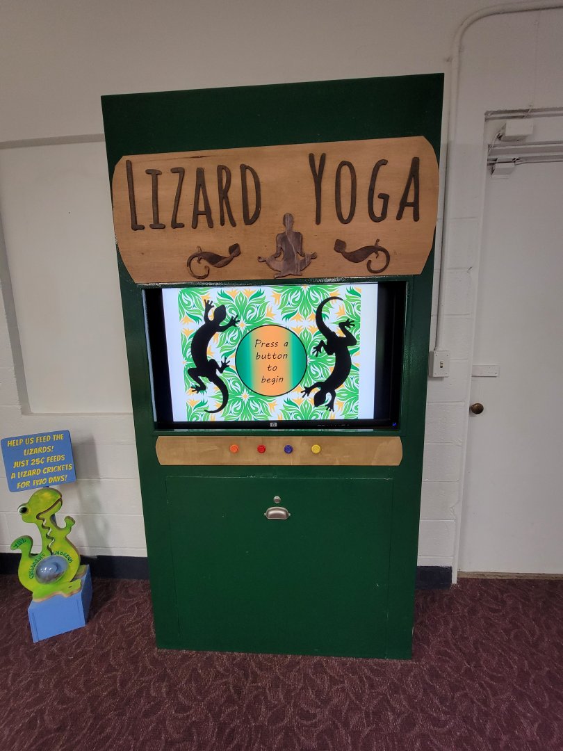Children's Museum CT - Lizard Lair yoga