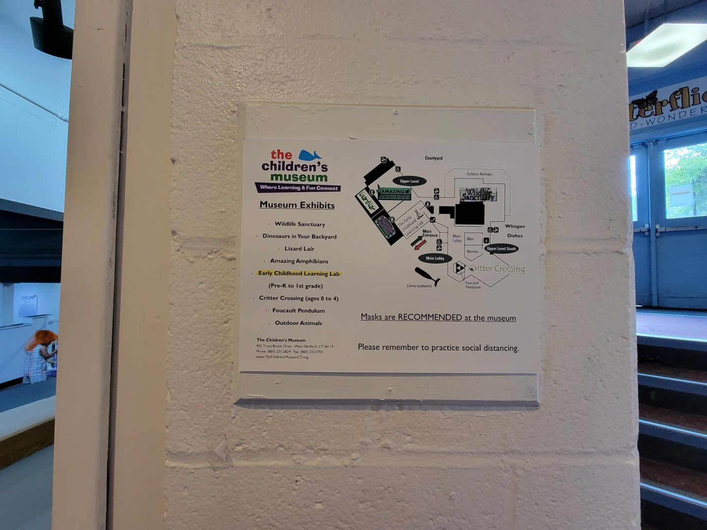 Children's Museum CT - Map