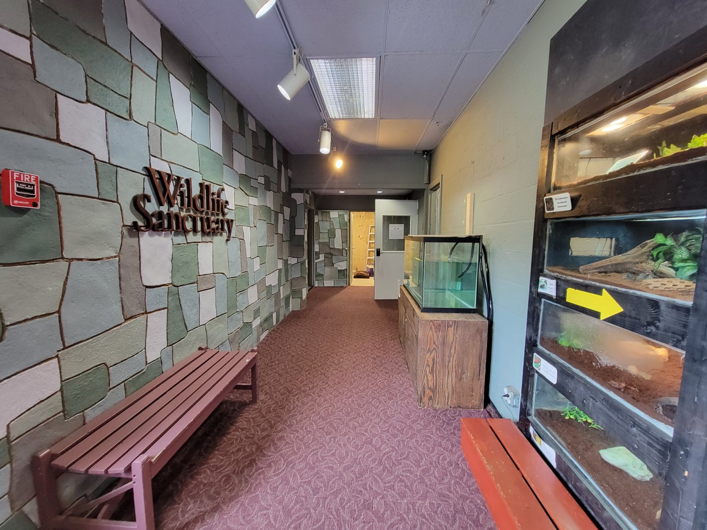 Children's Museum CT - Wildlife Sanctuary entrance