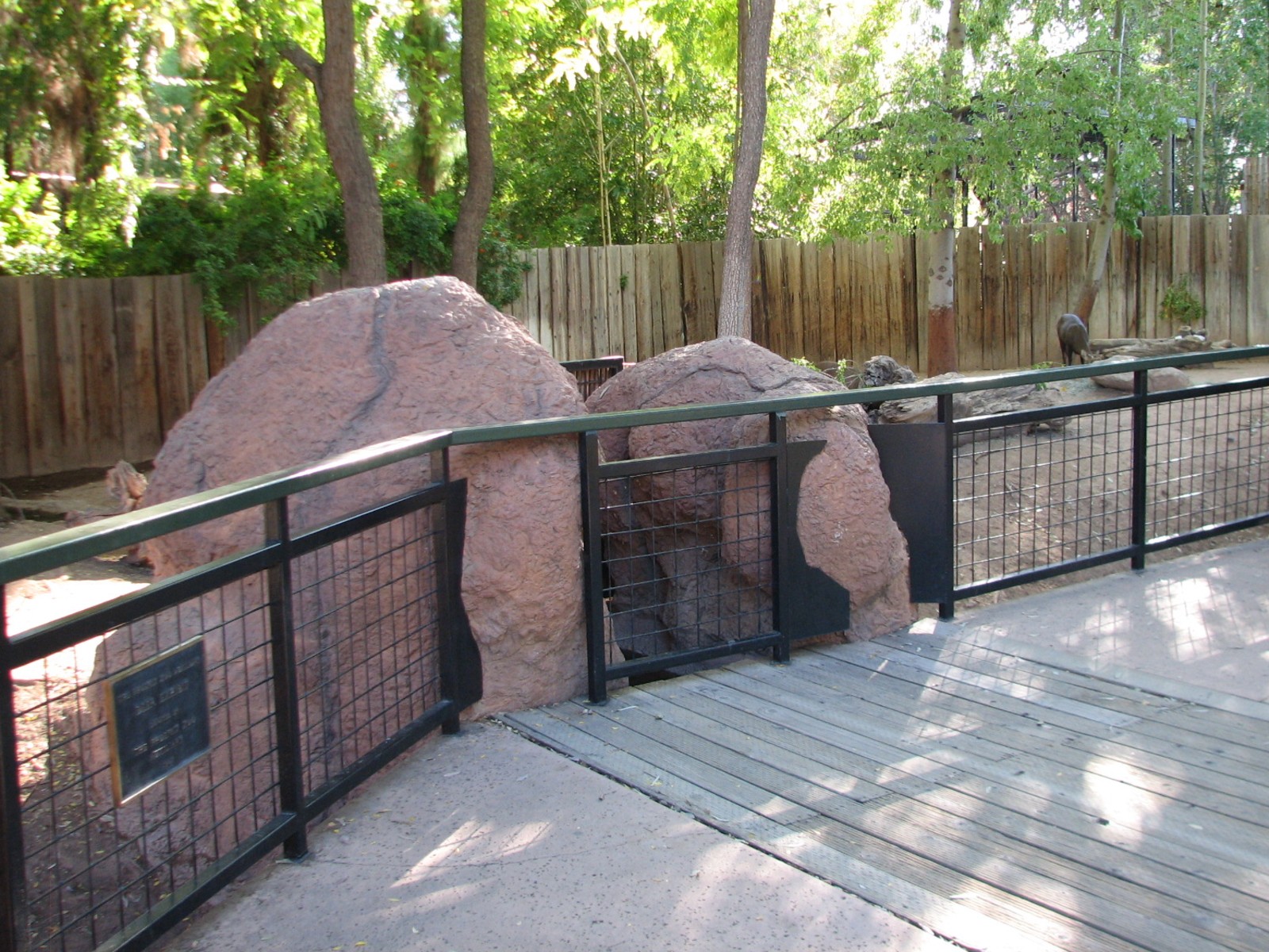 Childrens Trail - Calamian Deer Exhibit