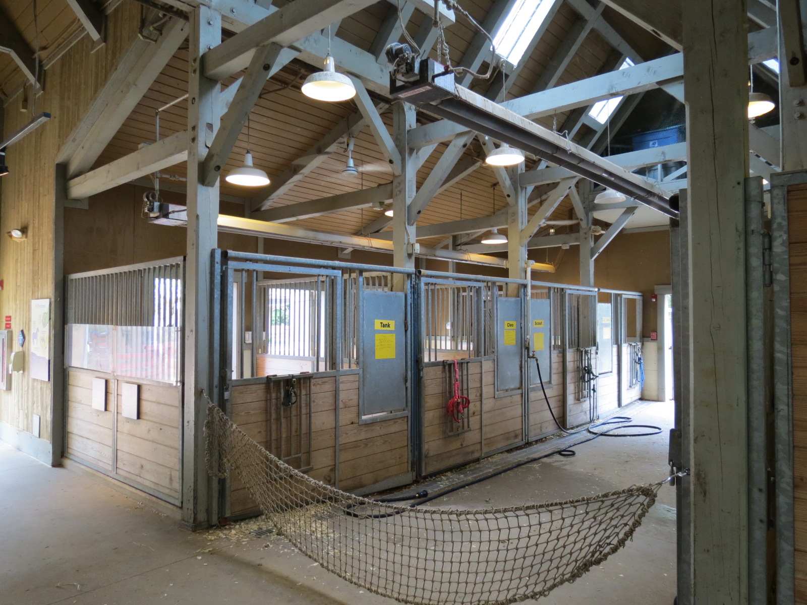 Childrens Zoo - Barn - Pony Stalls