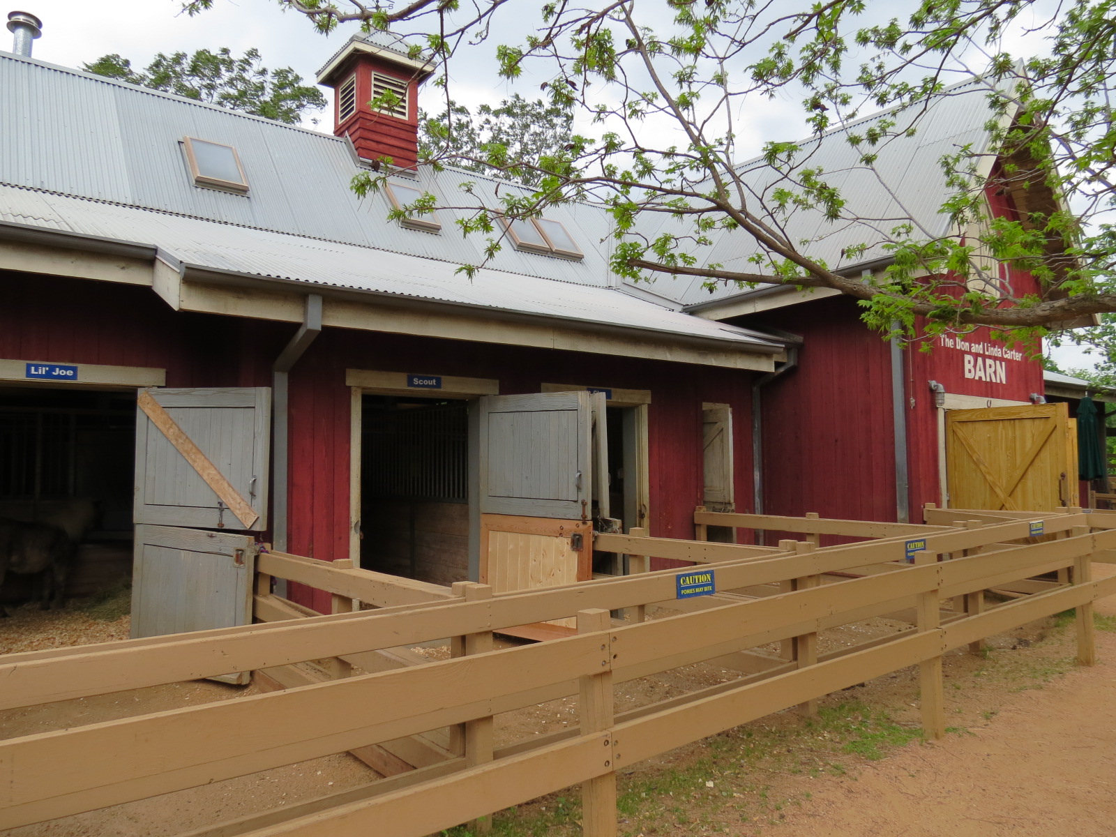 Childrens Zoo - Barn - Pony Yards