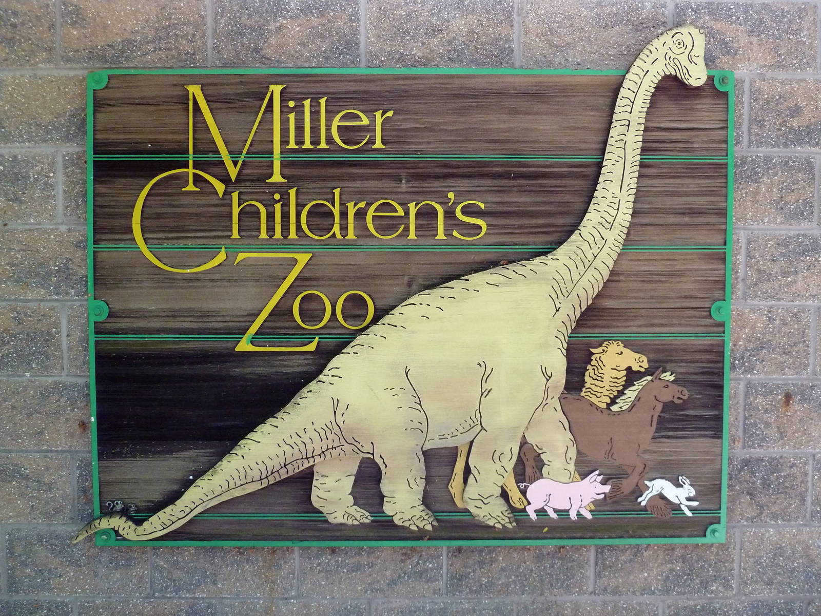 Children's Zoo - Entrance Sign