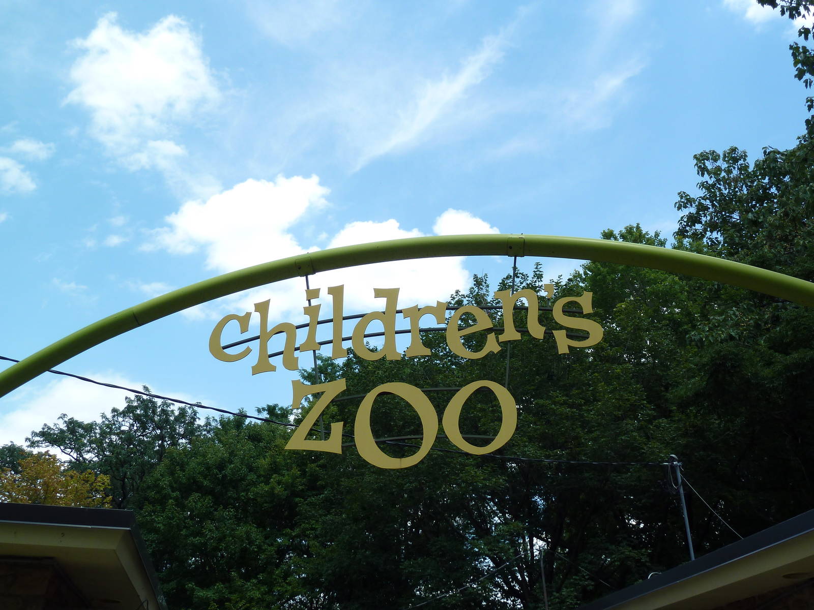 Children's Zoo - Entrance Sign