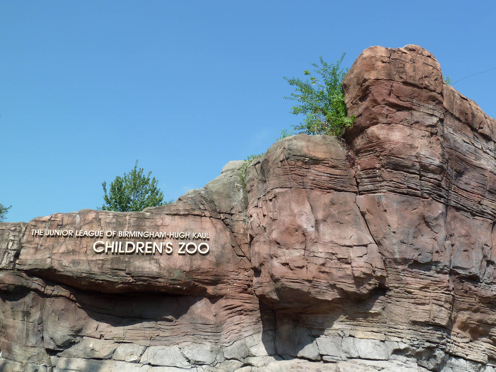 Children's Zoo - Entrance Sign