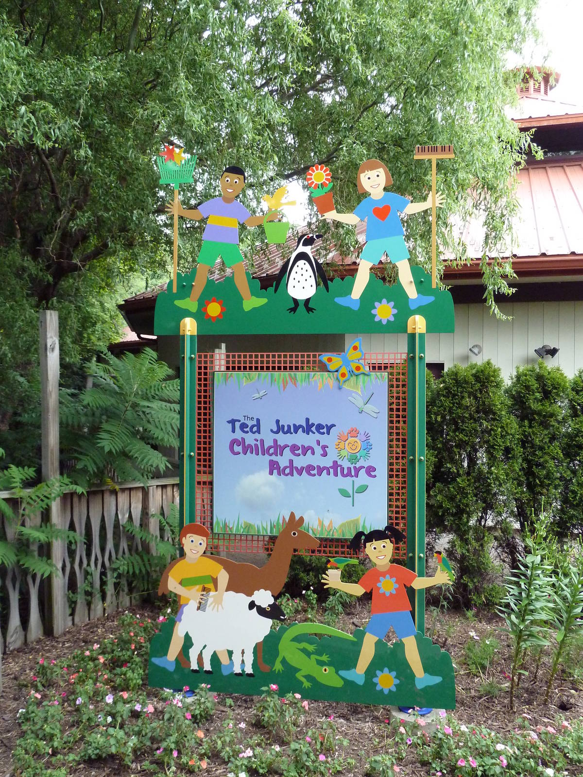 Children's Zoo - Entrance Sign
