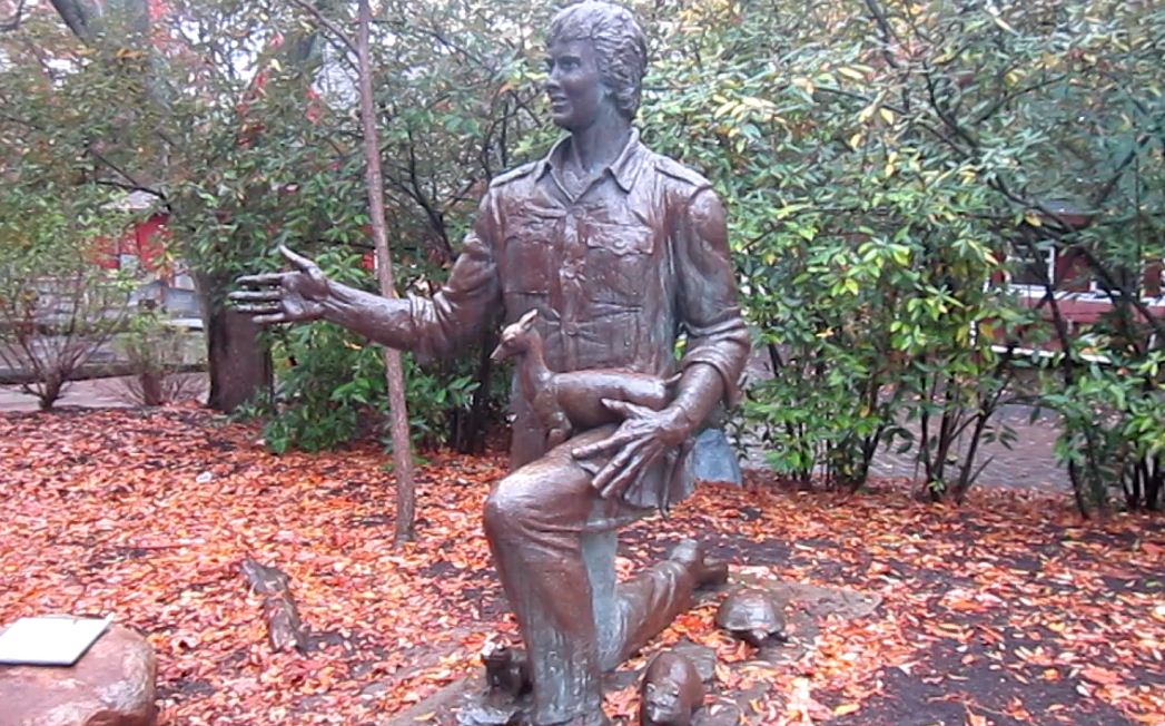 Children's Zoo-Joseph Spaulding statue