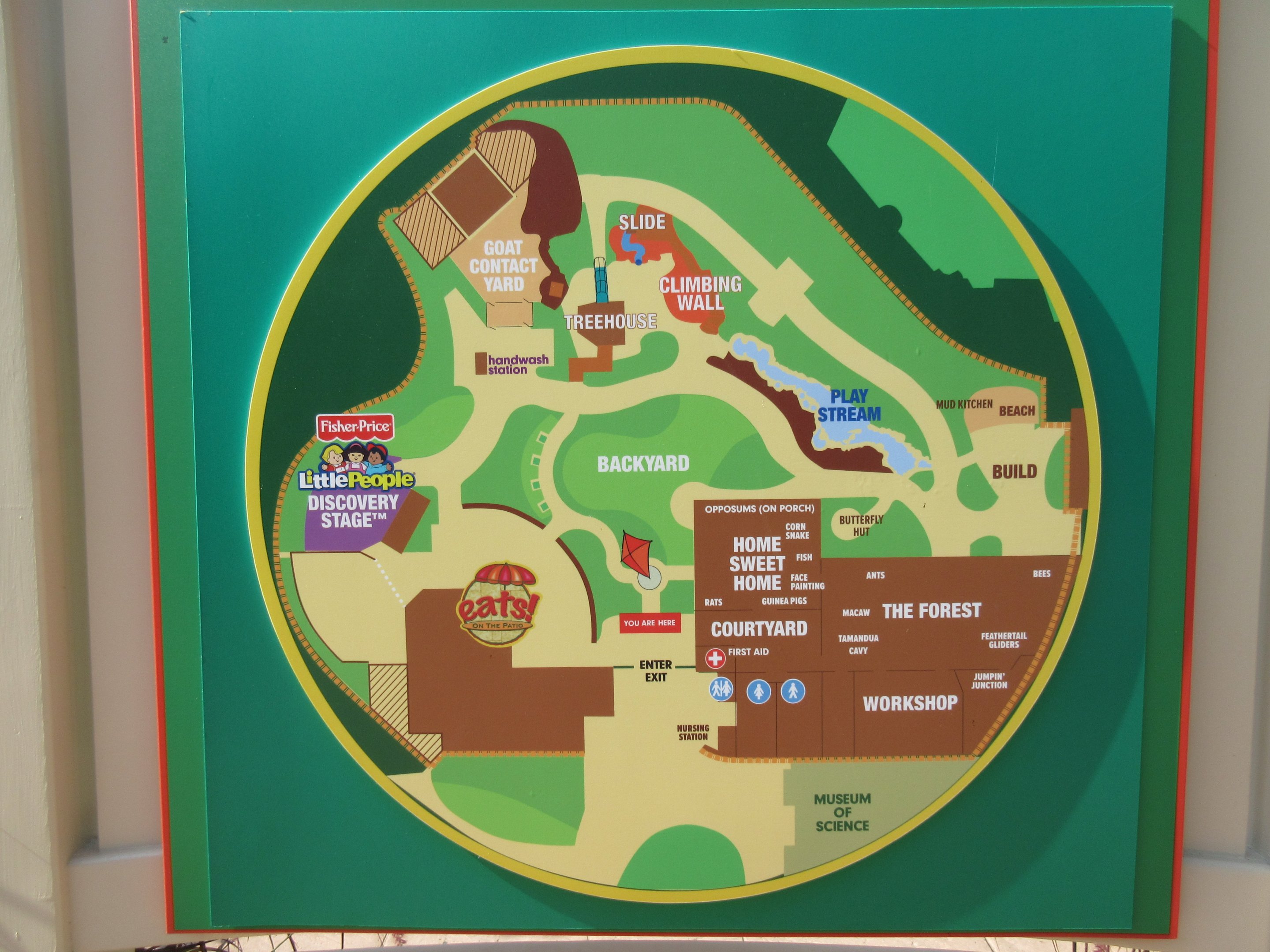 Children's Zoo - Map
