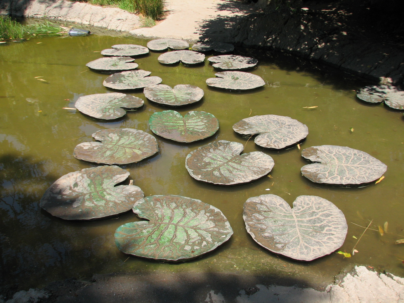 Childrens Zoo - Pond with Lily Pad Walkway