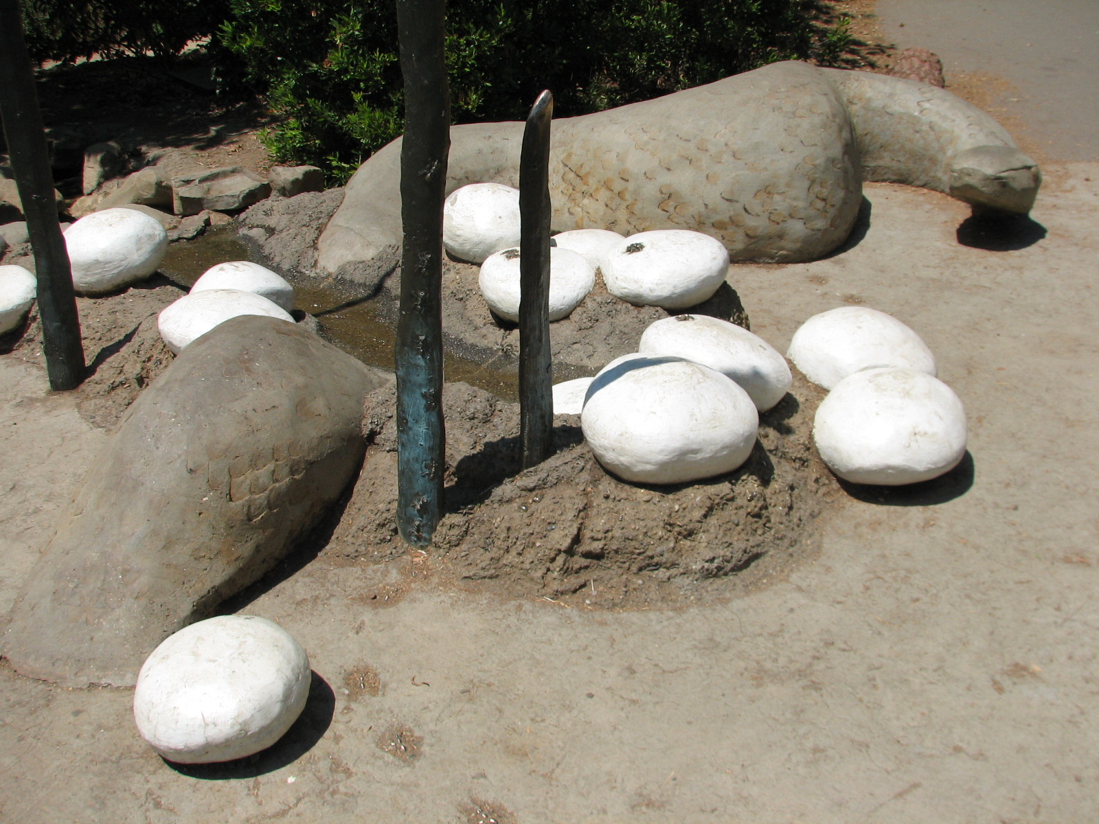 Childrens Zoo - Simulated Snake and Eggs