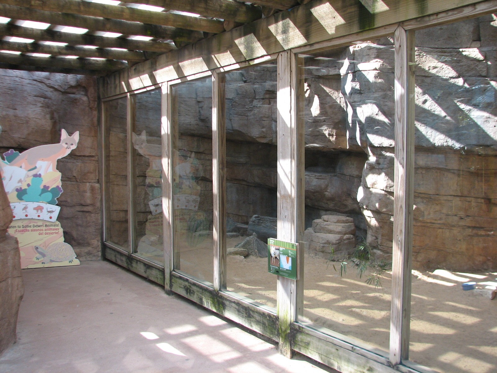 Childrens Zoo - Swift Fox Exhibit
