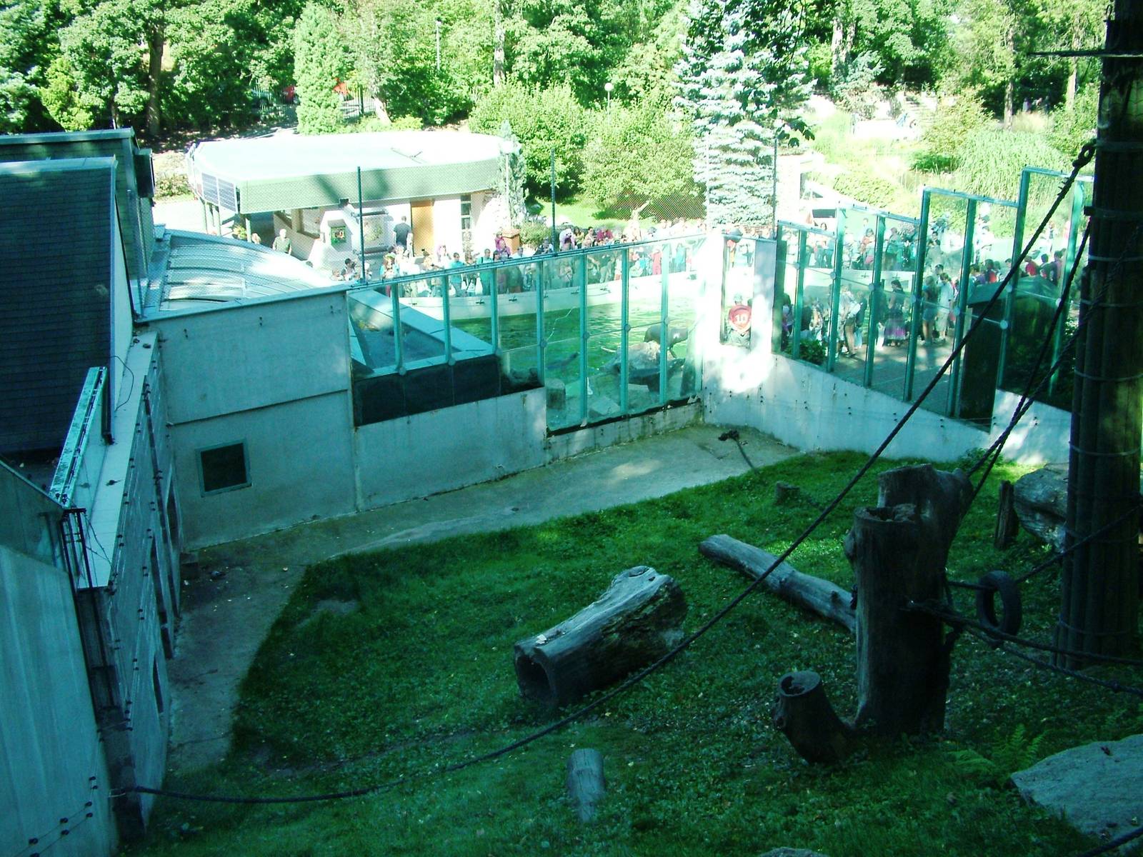 Chimp Enclosure at Liberec, 28/08/12