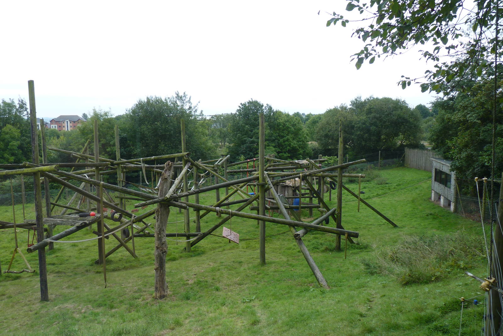 Chimp enclosure, September 2016