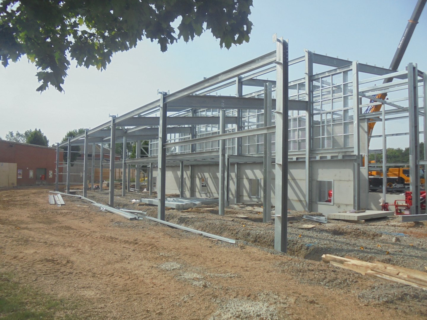 Chimp House Construction.