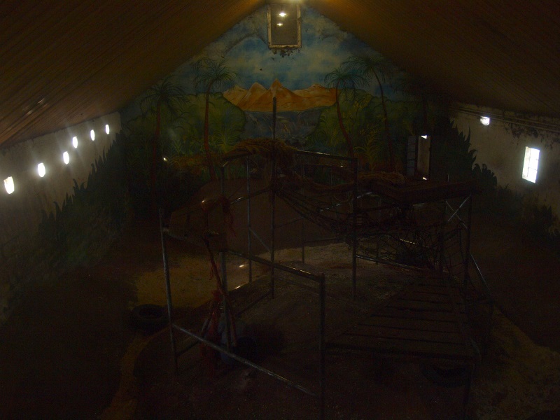 Chimpansee indoor housing (April 19th, 2015)