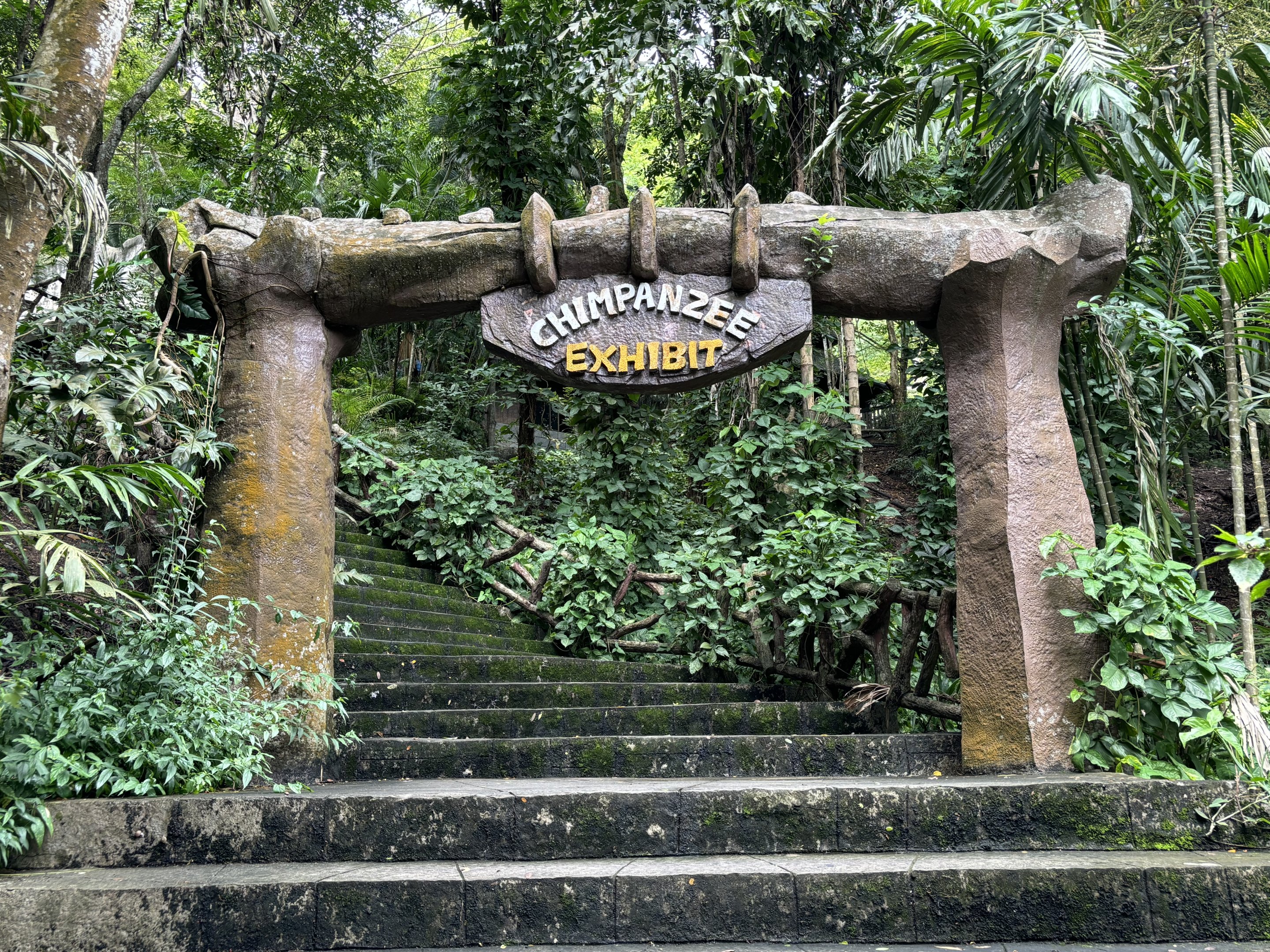 Chimpanzee Exhibit - entrance