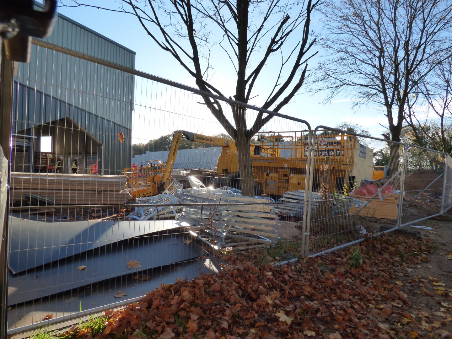 Chimpanzee house development