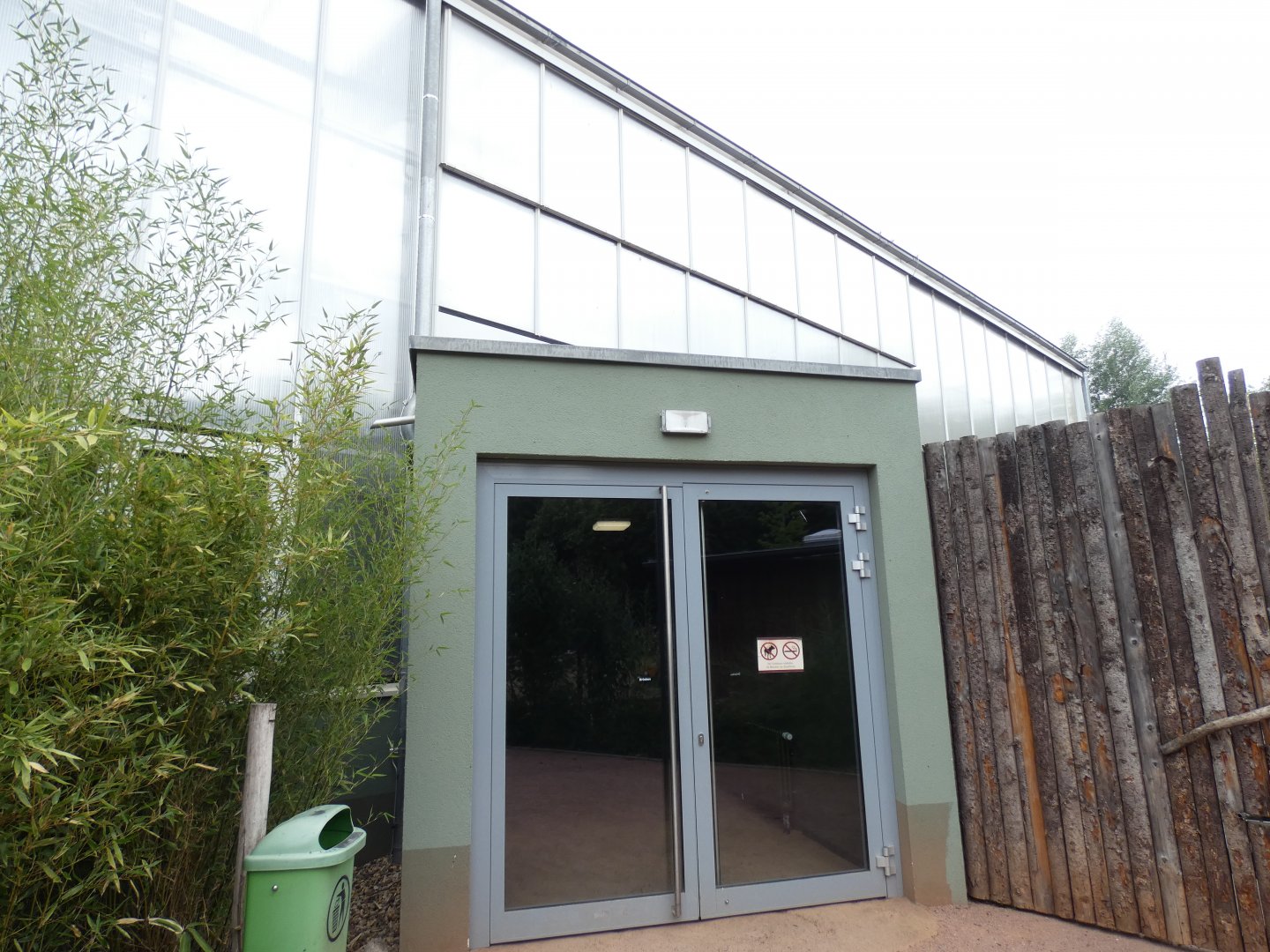 Chimpanzee House Entrance