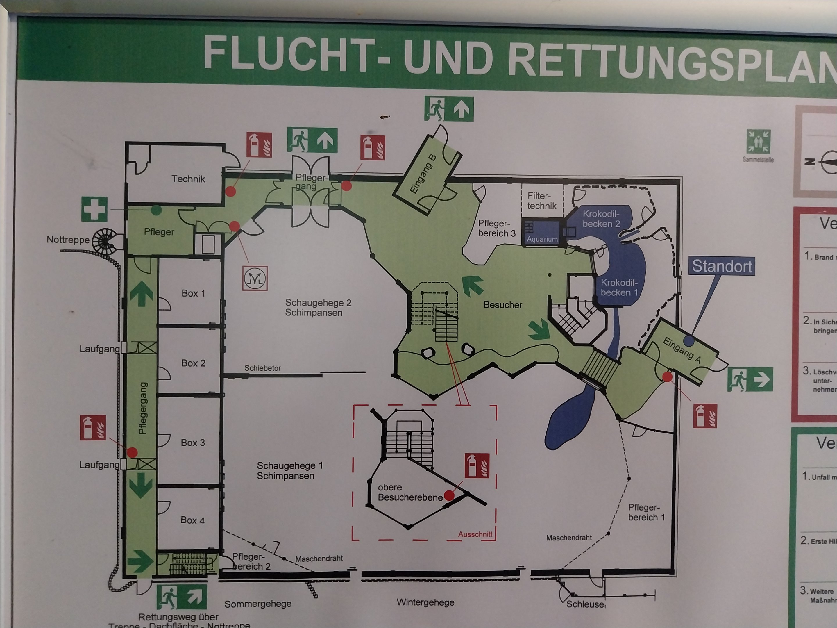 Chimpanzee House - Map