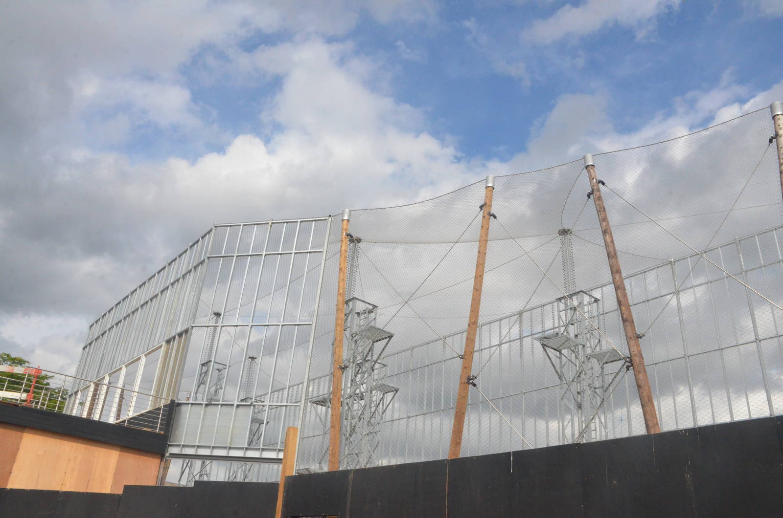 Chimpanzee Lookout (Outdoor Enclosure Construction) at Colchester, 13/08/16
