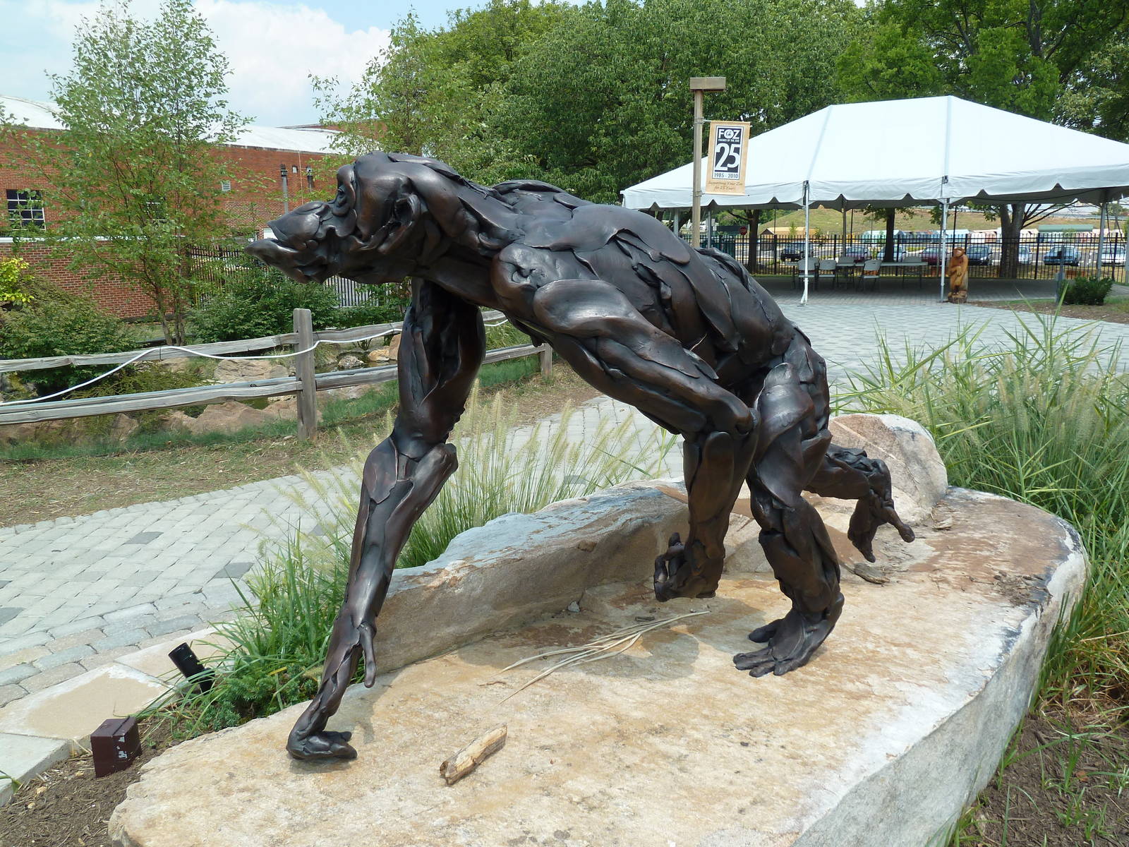 Chimpanzee Statue