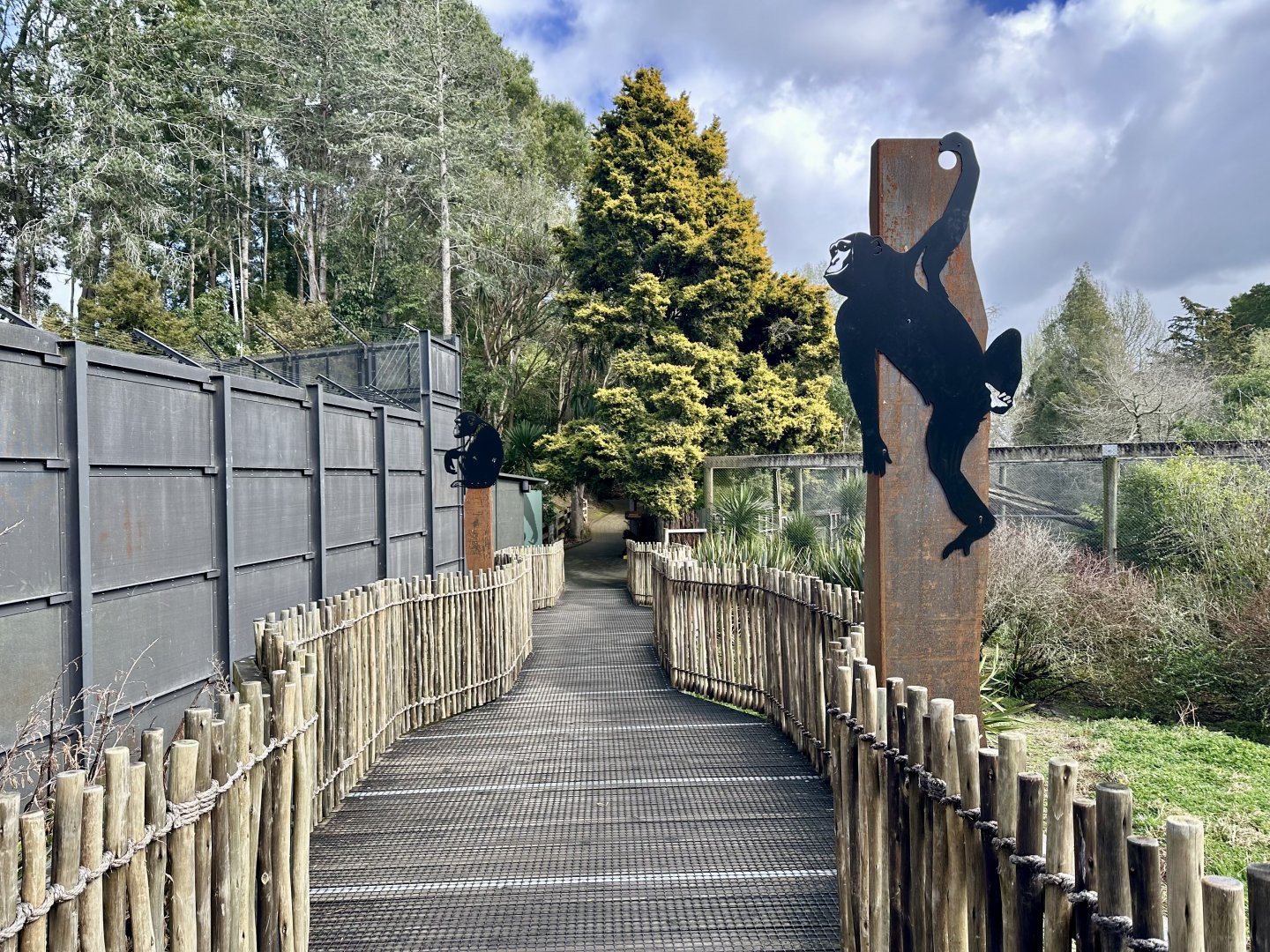 Chimpanzee Walkway (New Signage)