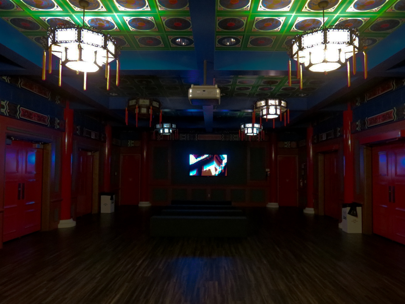 CHINA - Entry Building Interior with Video Presentation