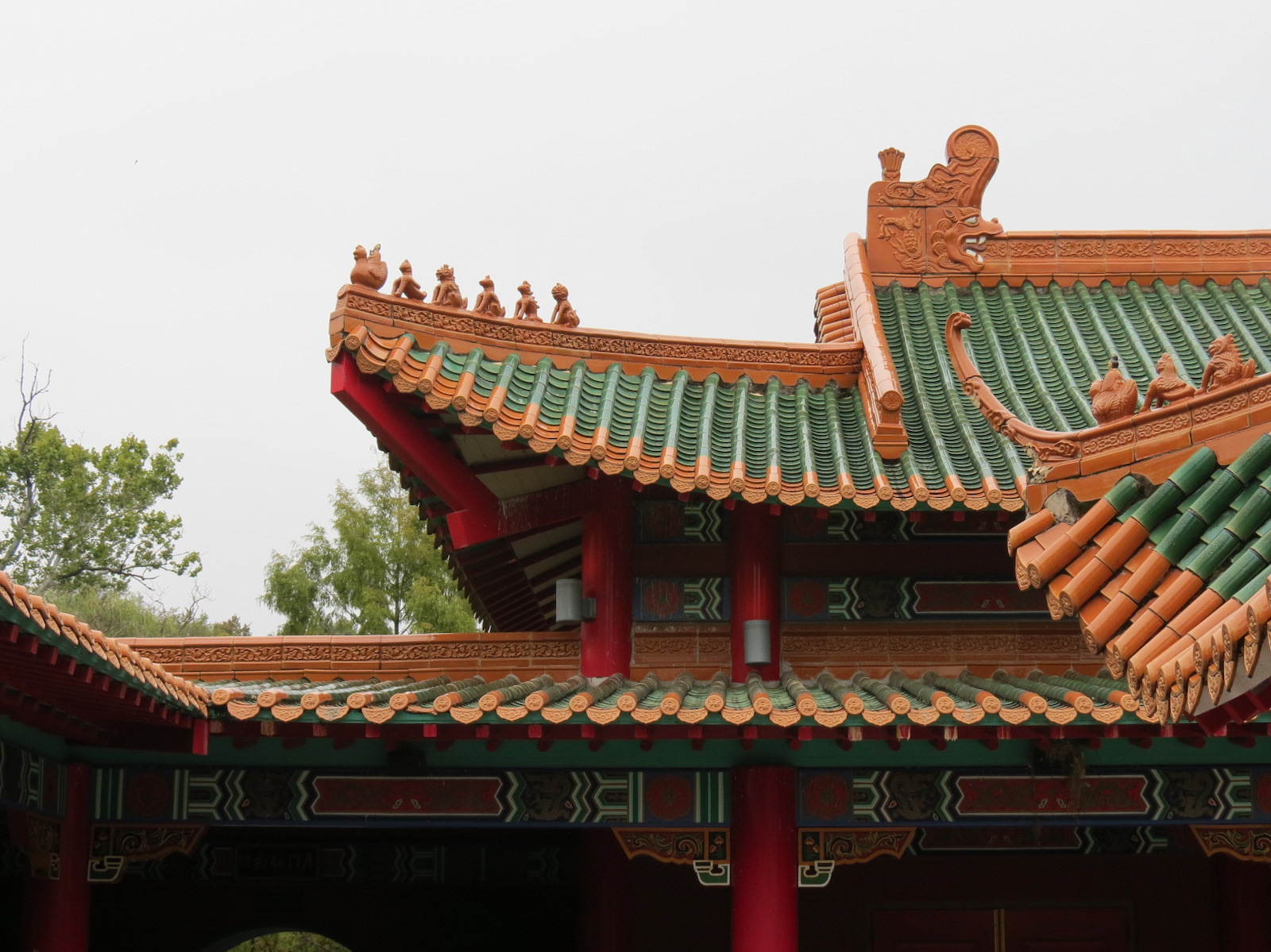 CHINA - Entry Building Roof Detail