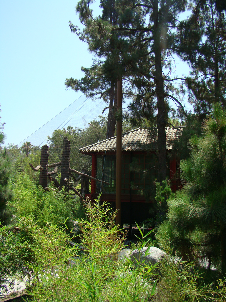 China exhibit at the Los Angeles Zoo