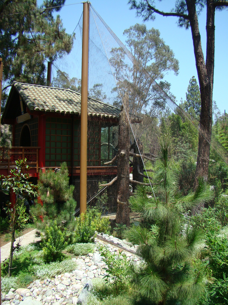 China exhibit at the Los Angeles Zoo