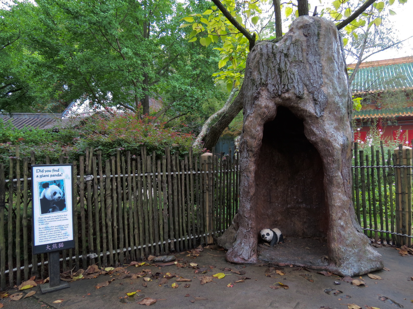 CHINA - Giant Panda Interpretive Exhibit