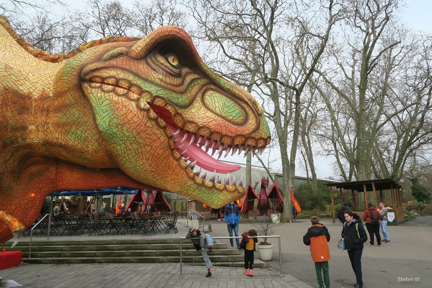 China Lights - lots of dinos (and dragons in the background)