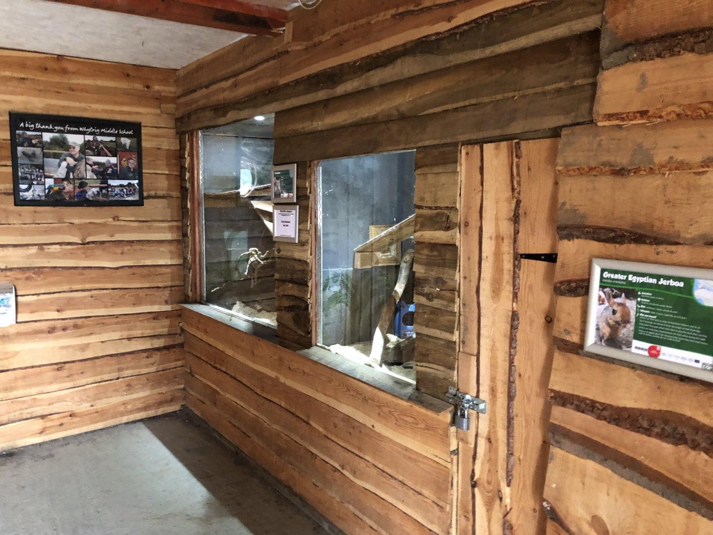 Chinchilla Enclosures at Northumberland Country Zoo (September 2021)